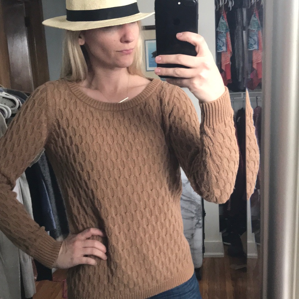 Chunky honey comb sweater from Old Navy